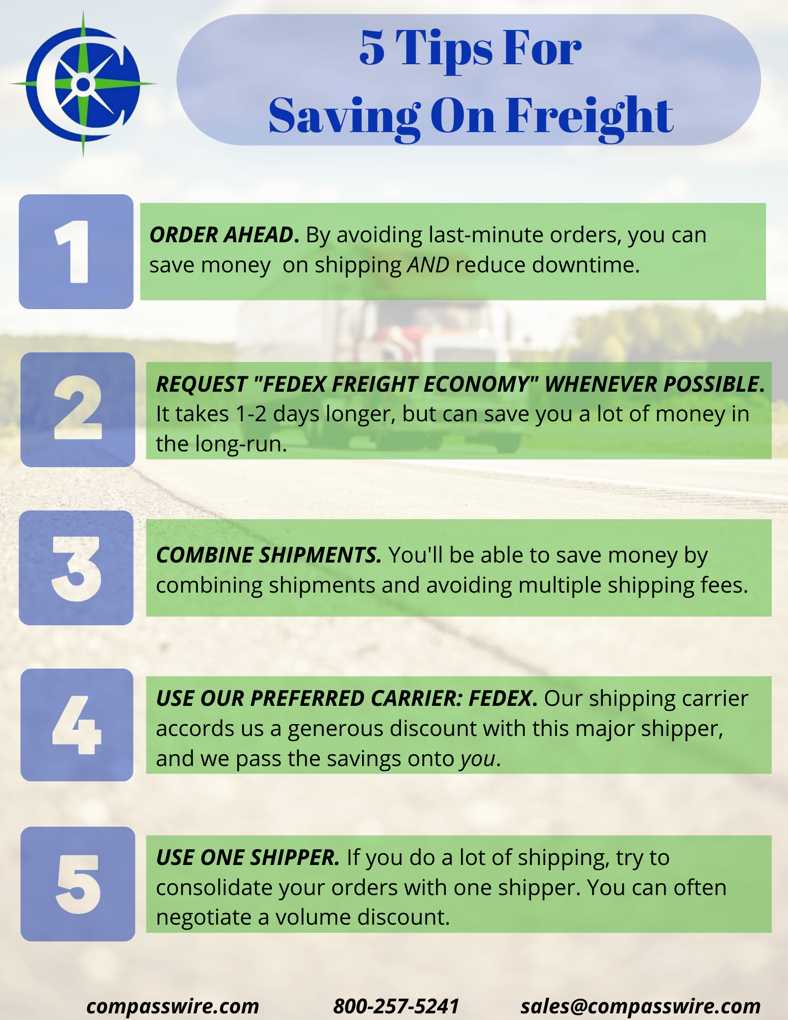 Tips To Save On Freight